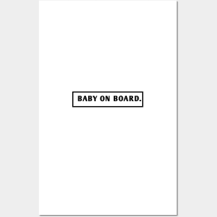 Baby On Board Posters and Art